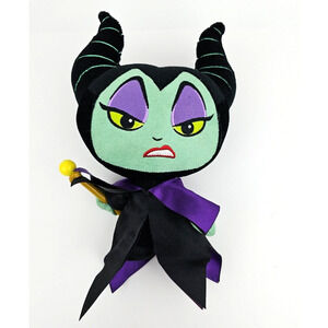 FUNKO PLUSHIES DISNEY Villains MALEFICENT Plush Doll Green Face 9 in Mean Look